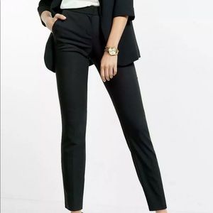 Express mid rise columnist ankle pants black
